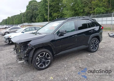 2019 Toyota Rav4 Adventure from USA, damaged, VIN 2T3J1RFV1KW028140